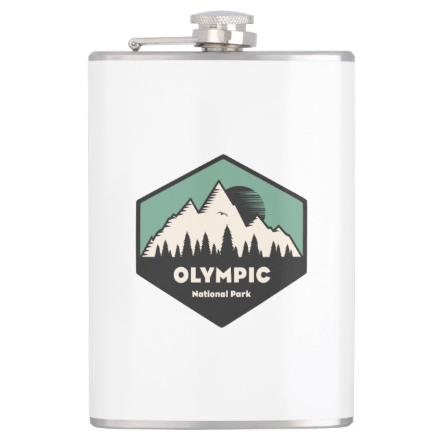 Olympischer Nationalpark Flachmann (Vorderseite)