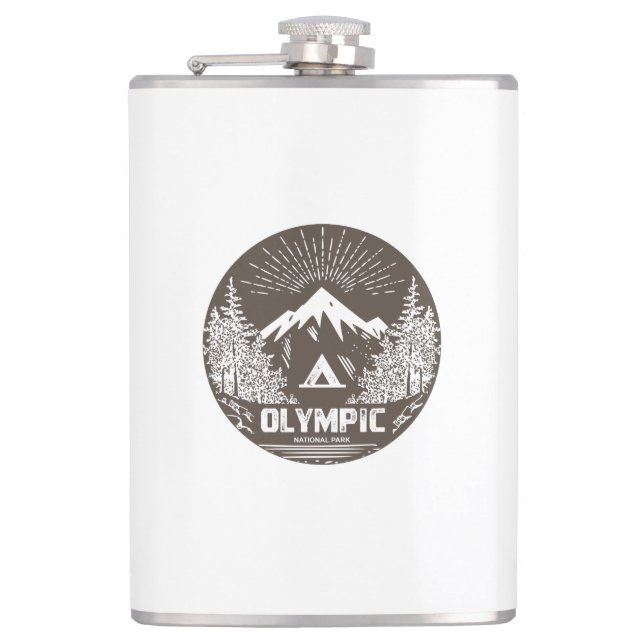 Olympischer Nationalpark Flachmann (Vorderseite)