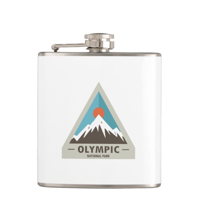 Olympischer Nationalpark Flachmann (Vorderseite)