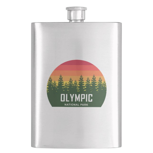 Olympischer Nationalpark Flachmann (Vorderseite)