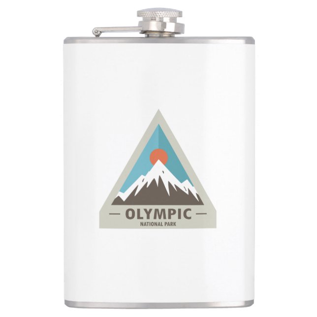 Olympischer Nationalpark Flachmann (Vorderseite)