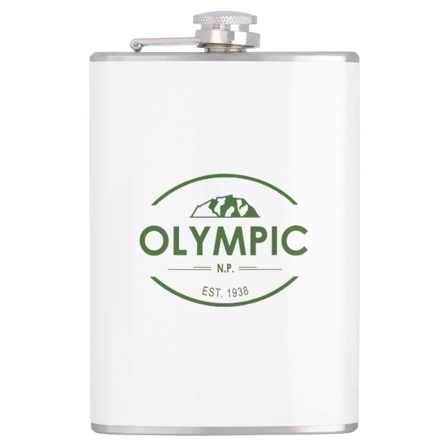 Olympischer Nationalpark Flachmann (Vorderseite)