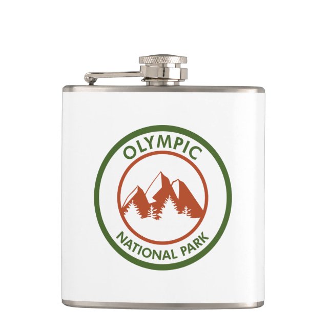 Olympischer Nationalpark Flachmann (Vorderseite)