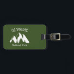 Olympischer Nationalpark Gepäckanhänger<br><div class="desc">Der Olympische Nationalpark in Washington ist eine Zuhause zu so einzigartigen Landschaften,  dass er zum Weltkulturerbe erklärt wurde.</div>