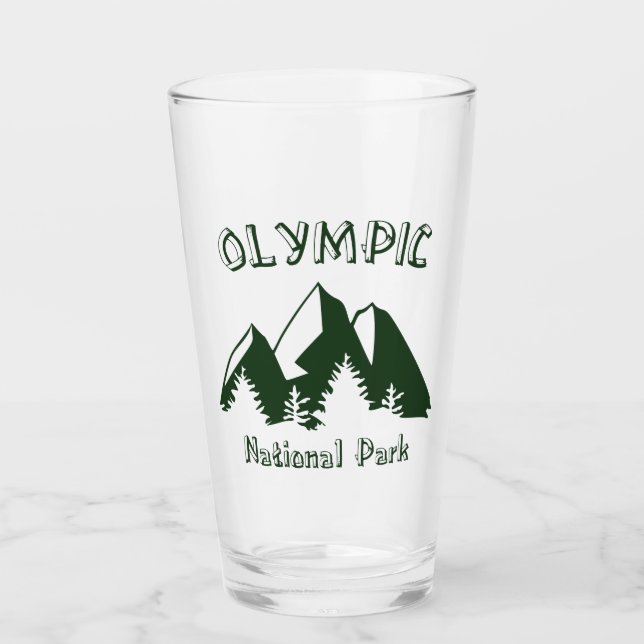 Olympischer Nationalpark Glas (Vorderseite)
