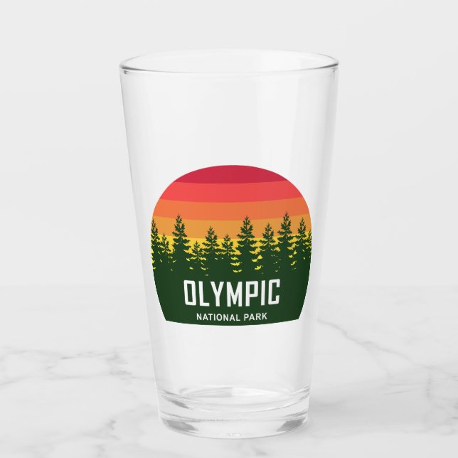Olympischer Nationalpark Glas (Vorderseite)