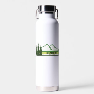 Olympischer Nationalpark Grüne Streifen Trinkflasche