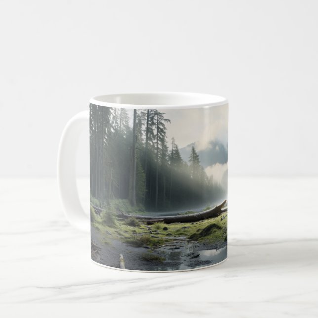Olympischer Nationalpark Kaffeetasse (Vorderseite Links)
