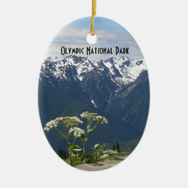 Olympischer Nationalpark Landschaft Urlaub Keramikornament