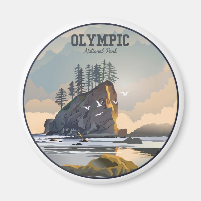 Olympischer Nationalpark Magnet (Vorne)