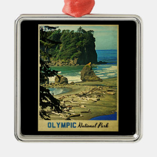 Olympischer Nationalpark Ornament Aus Metall