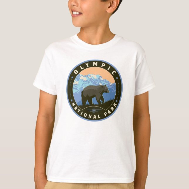 Olympischer Nationalpark T-Shirt (Vorderseite)