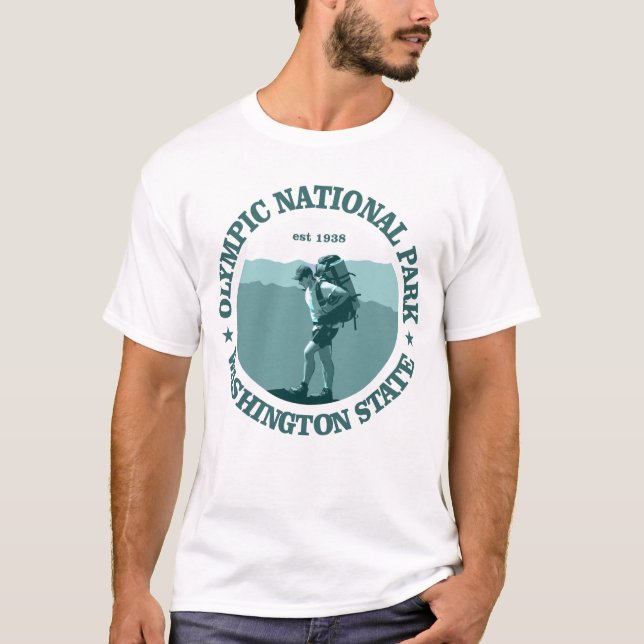 Olympischer Nationalpark T-Shirt (Vorderseite)