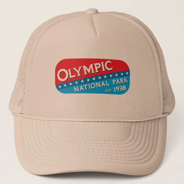 Olympischer Nationalpark Truckerkappe (Vorderseite)