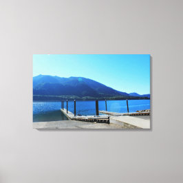 Olympischer Nationalpark, U.S.A. Schöne Landschaft Leinwanddruck