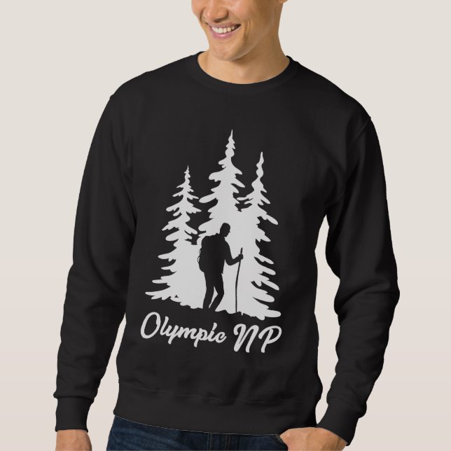 Olympischer Nationalpark Wandern Sweatshirt (Vorderseite)