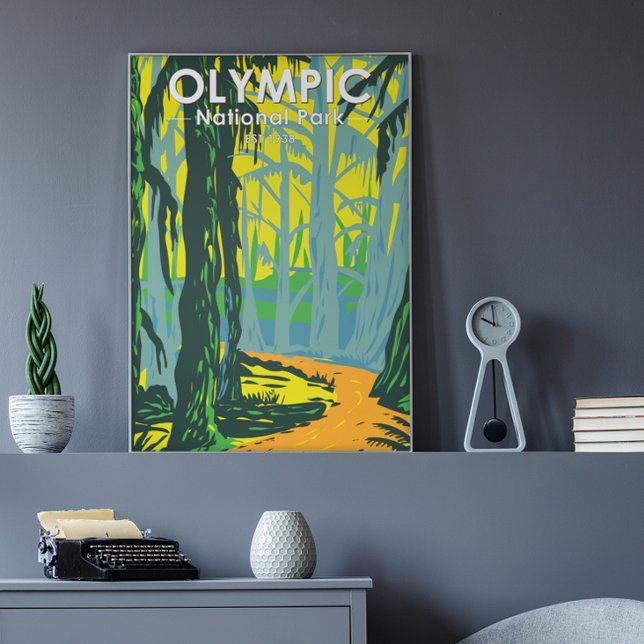 Olympischer Nationalpark Washington Hoh Rainforest Poster (Von Creator hochgeladen)