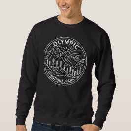 Olympischer Nationalpark Washington Monoline Sweatshirt