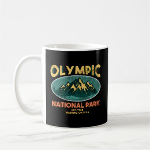 Olympischer Nationalpark Washington Mountain Kaffeetasse