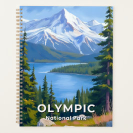 Olympischer Nationalpark | Washington Travel Art Planer