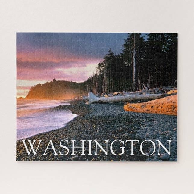 Olympischer Nationalpark | Washingtoner Staat Puzzle (Horizontal)
