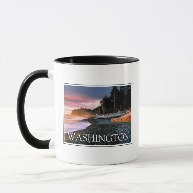 Olympischer Nationalpark | Washingtoner Staat Tasse (Links)
