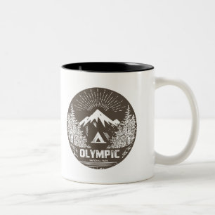 Olympischer Nationalpark Zweifarbige Tasse