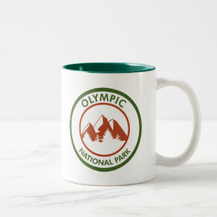 Olympischer Nationalpark Zweifarbige Tasse