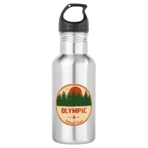 Olympischer Nationalwald Edelstahlflasche