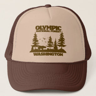 Olympischer Nationalwald Truckerkappe