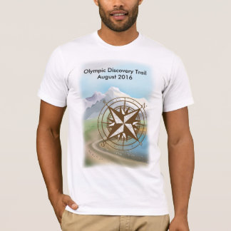 Olympisches Entdeckungs-Hinterfahrt-shirt T-Shirt