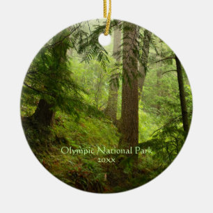 Olympisches Foto im Nationalpark Rainforest Keramik Ornament