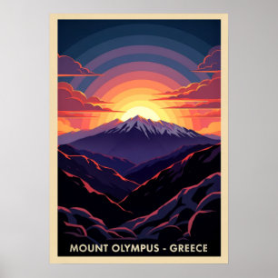 Olympus Griechenland V03 Poster
