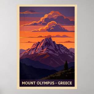 Olympus Griechenland V04 Poster