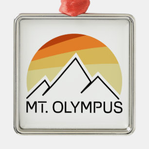 Olympus Washington Retro Ornament Aus Metall
