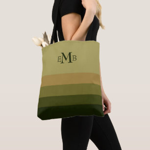 Ölzweig-Palette Stripes Monogramm