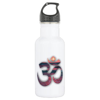 OM am Ozean Yoga Edelstahlflasche