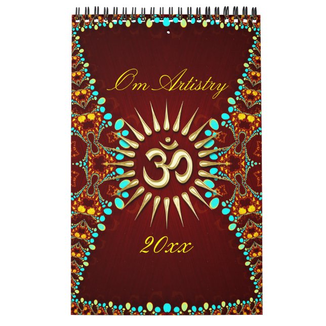 OM Artistry Yoga New Age Meditationskalender Kalender (Titelbild)