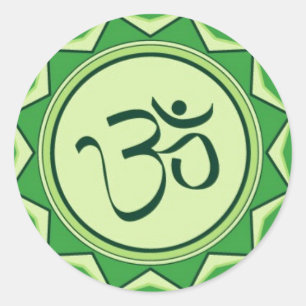 Om - Aufkleber