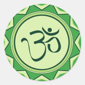 Om - Aufkleber
