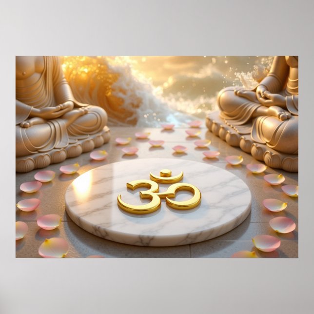 OM - AUM - ZEN BUDDHISM POSTER (Vorne)