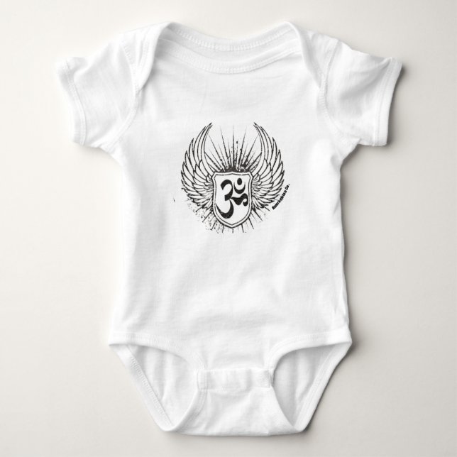 OM BABY STRAMPLER (Vorderseite)