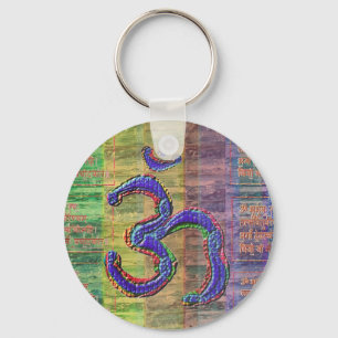 OM-Beschwörungsformel Gayatri-Beschwörungsformel Schlüsselanhänger