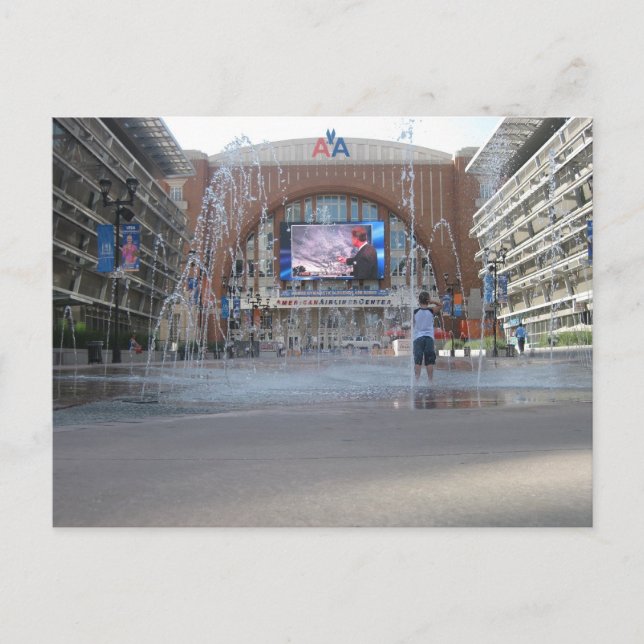 OM Centas dallas texas Postkarte (Vorderseite)