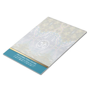 OM Chakra Yoga Personalisiert Notepad Notizblock