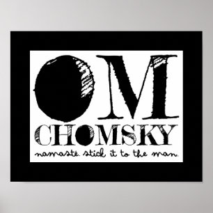 Om Chomsky Poster