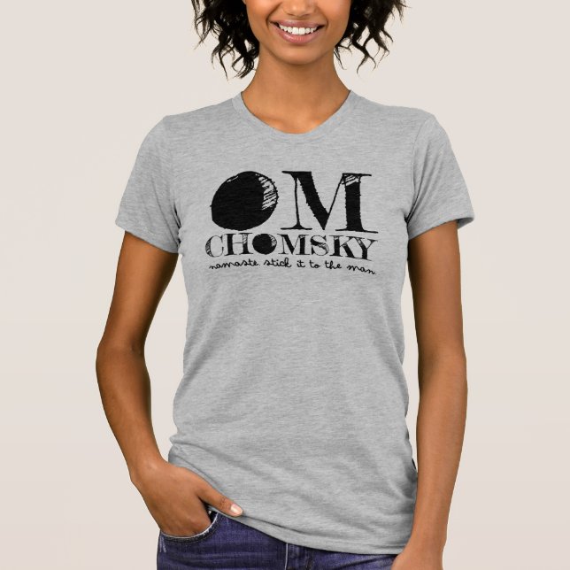OM Chomsky T-Shirt (Vorderseite)