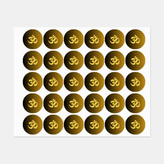 Om Collection Stickers Etiketten