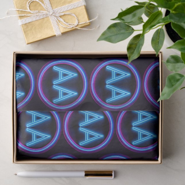 OM Erholung Neonlicht Seidenpapier (Geschenk)