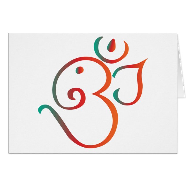 OM-ganpati-grün-orange (Vorderseite (Horizontal))